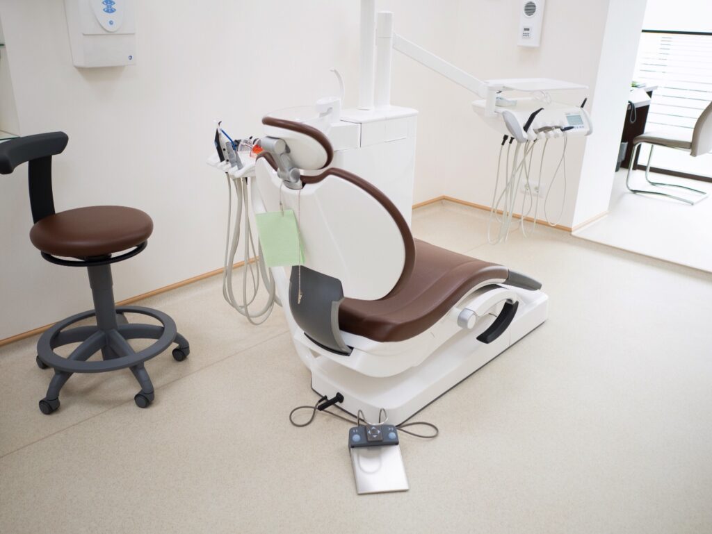 Brilliant Commercial Cleaning - Clean dentist surgery with professional dental chair and equipment ready for patient care